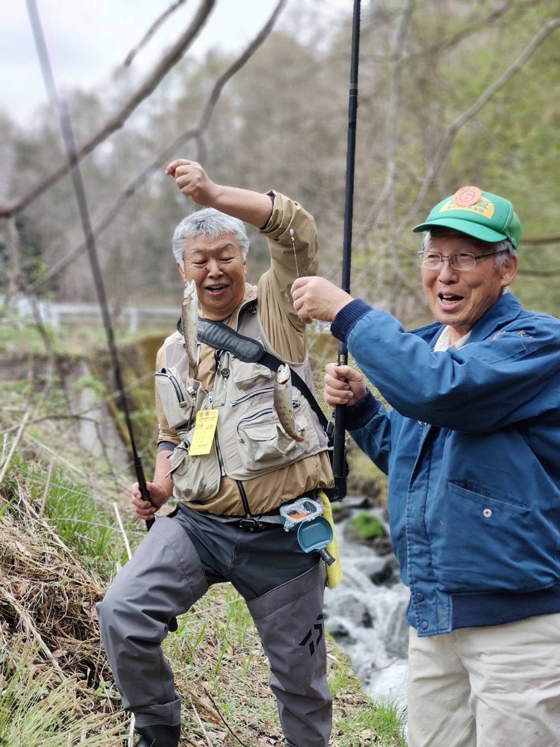あなたが現在見ているのは 裾花川水系漁協：2025年4月23日(水) 放流実施のご報告