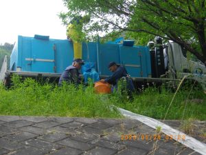投稿についてもっと詳しく 木曽川漁協：2025年5月24日（土）に稚アユ放流を実施しました。