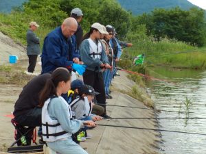 投稿についてもっと詳しく 更埴漁協：2025年6月14日（土）”小中学生のニジマス釣大会”実施のご報告